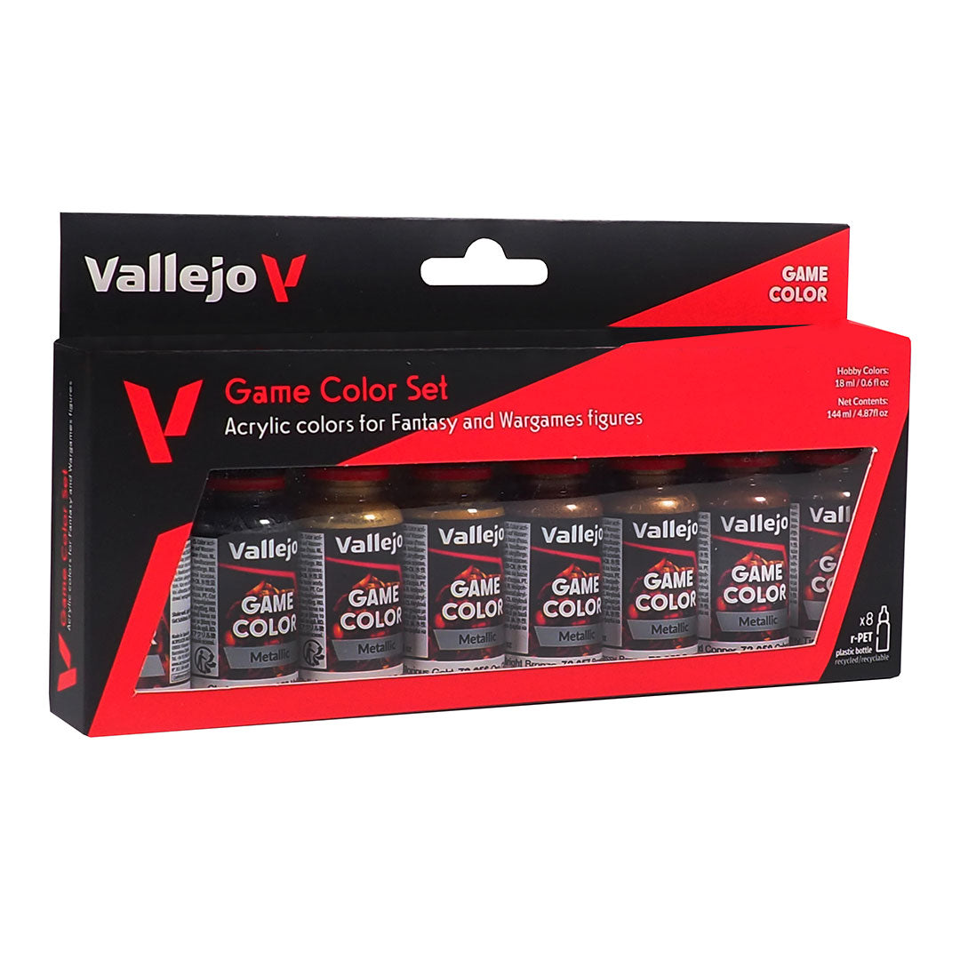 Vallejo - Game Color Set METALLIC