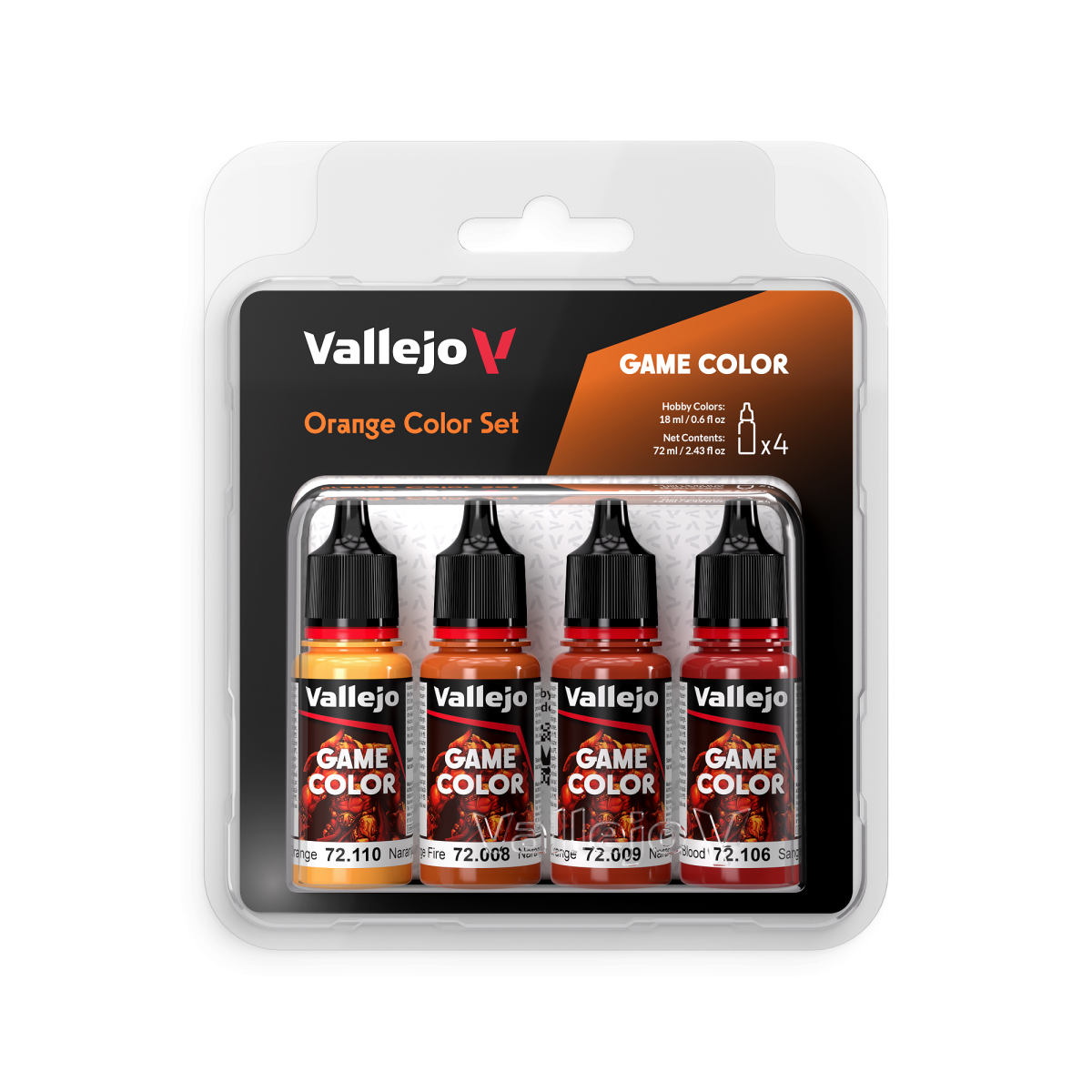 Vallejo - Color Set Orange
