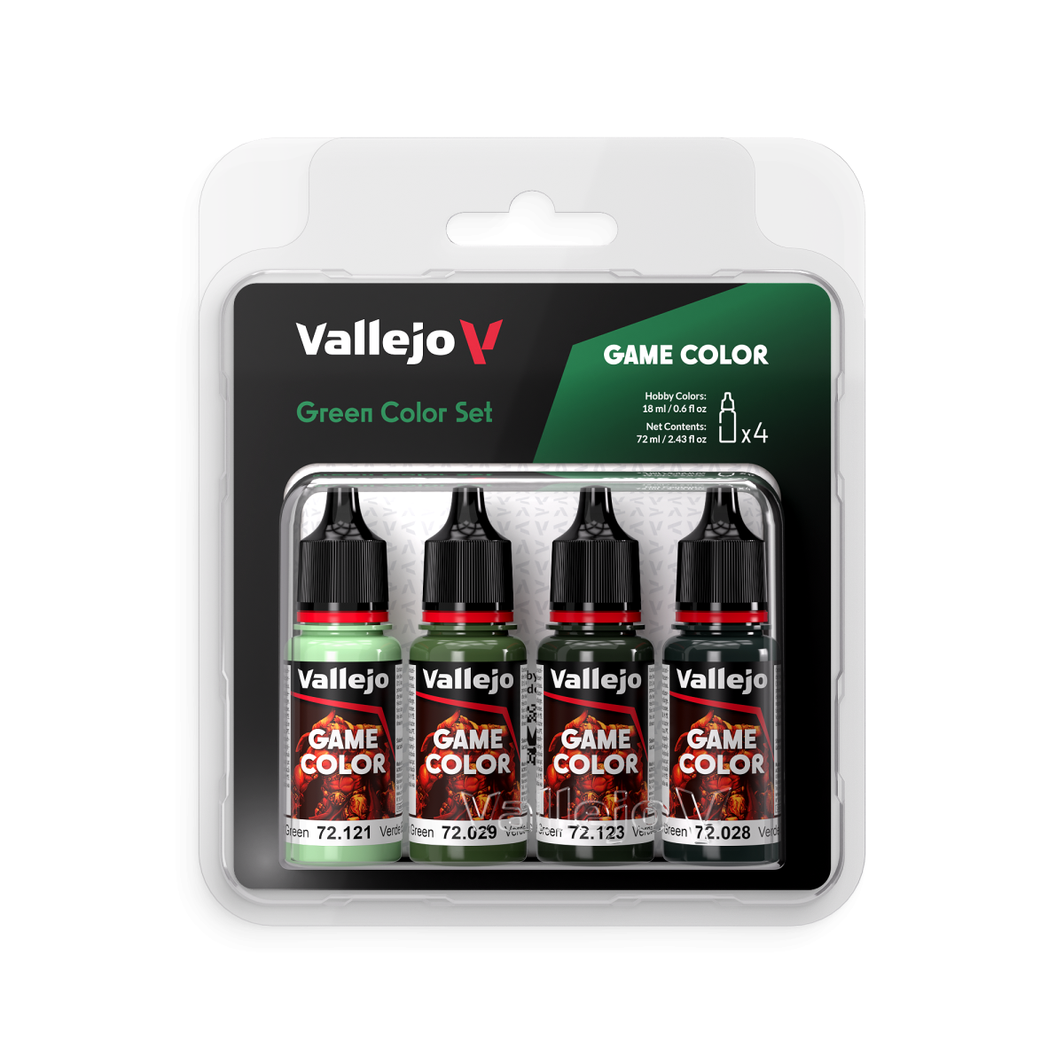Vallejo - Color Set Vert