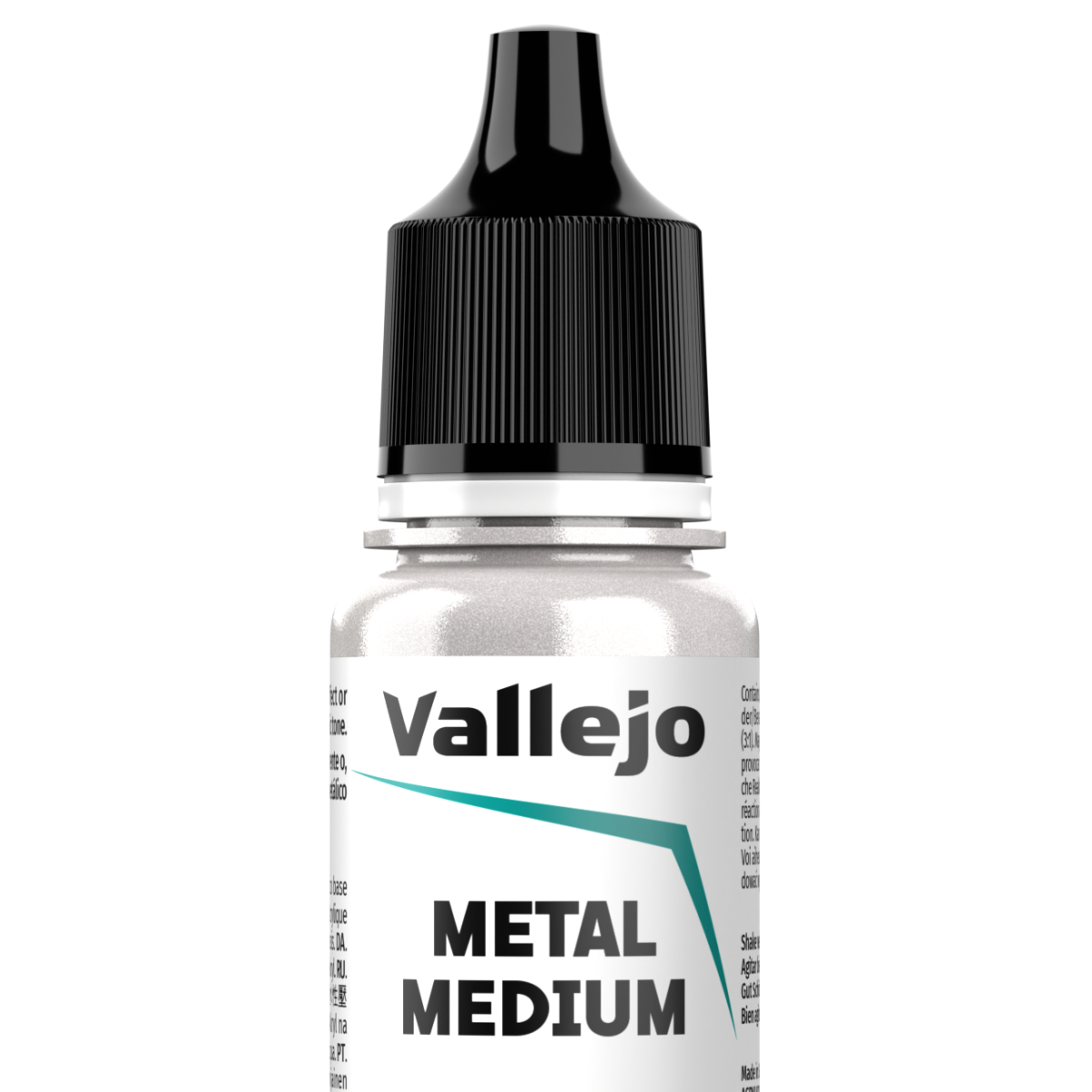 Auxiliaire peinture Vallejo Game Color - flacon 18 ml - Médium Métal - Metal Medium