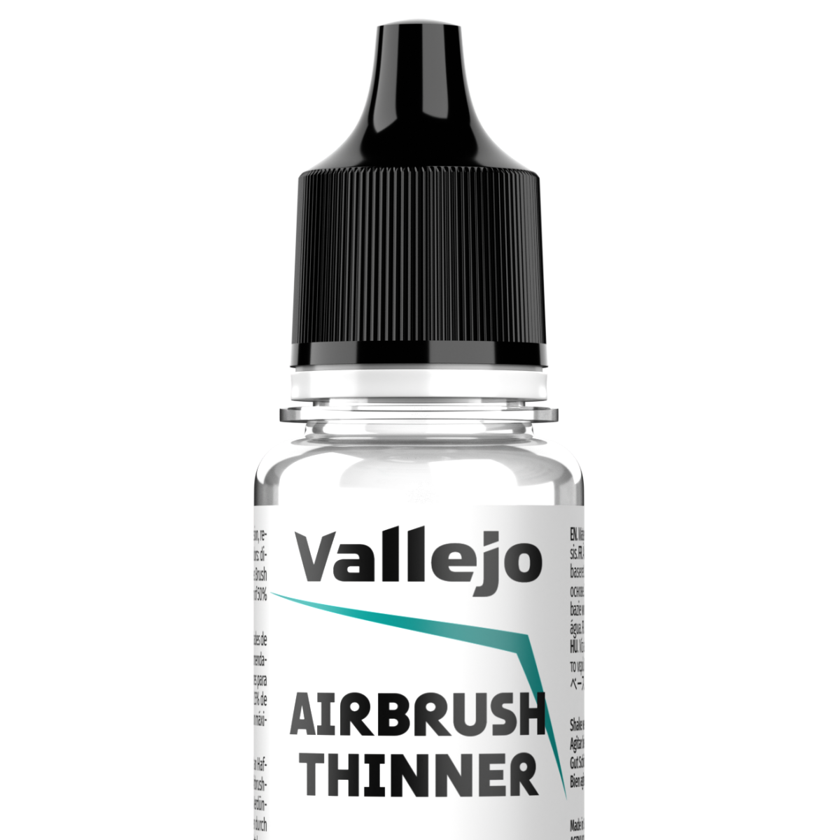 Diluant peinture Prince August Game Color - flacon 18 ml - Diluant Aérographe - Airbrush Thinner