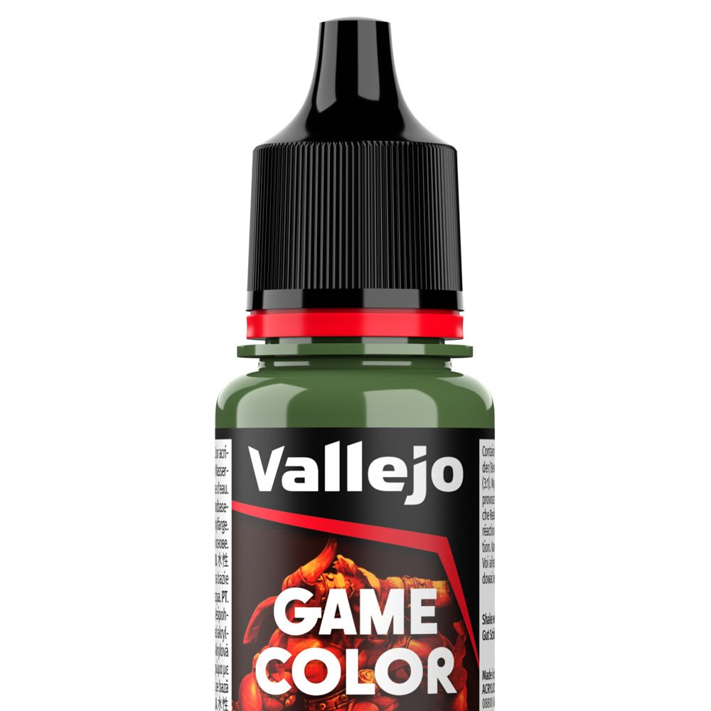 Peinture acrylique Vallejo Game Color - flacon 18 ml - Vert Infâme - Sick Green