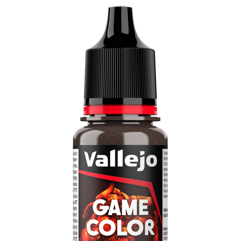 Peinture acrylique Vallejo Game Color - flacon 18 ml - Metal - Cuivre Bruni - Hammered Copper