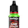 Peinture acrylique Vallejo Game Color - flacon 18 ml - Vert Fluo - Fluorescent Green