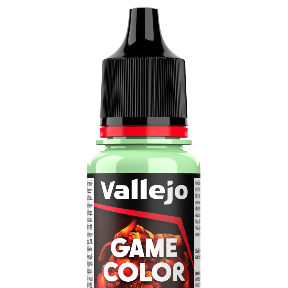 Peinture acrylique Vallejo Game Color - flacon 18 ml - Vert Fantôme - Ghost Green