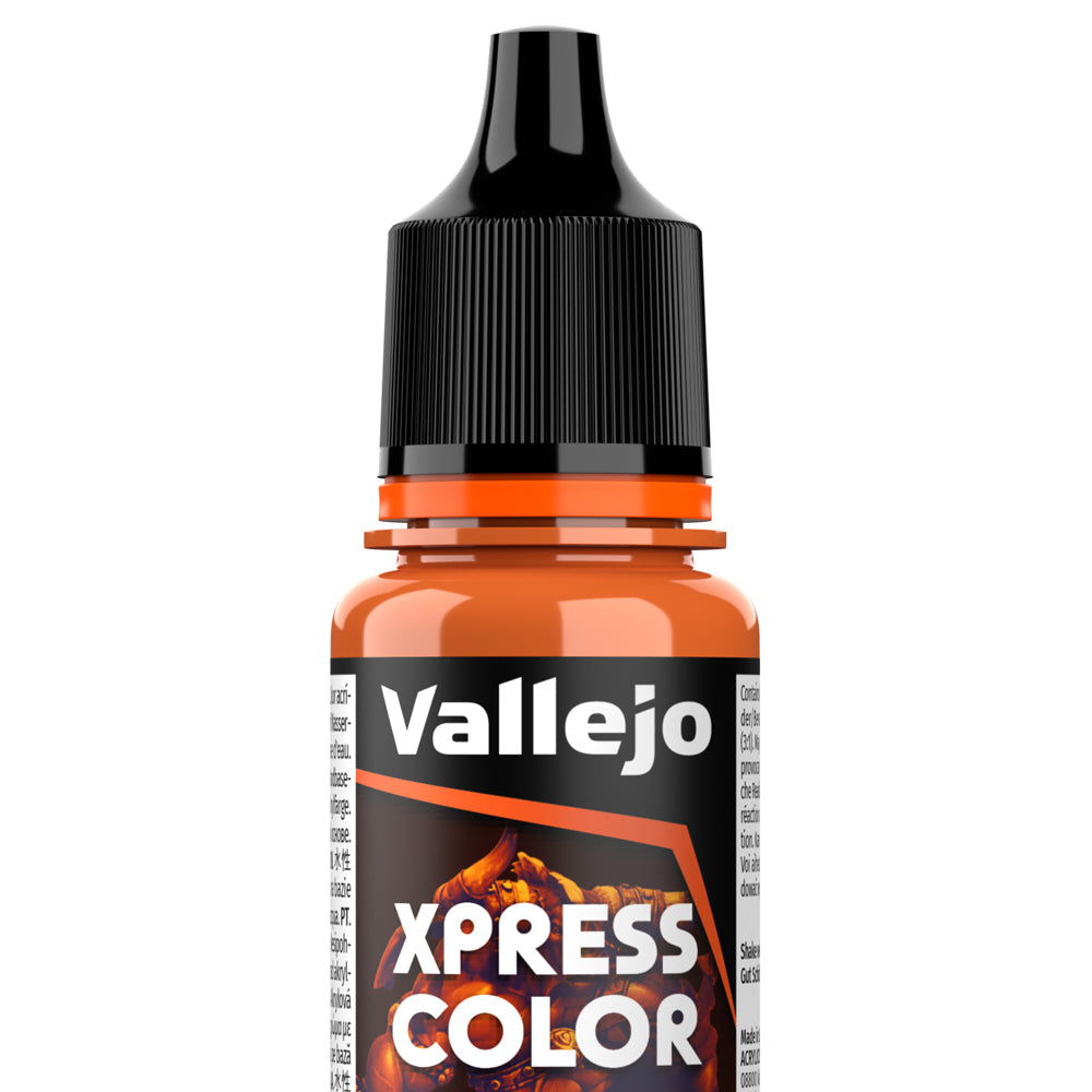 Peinture acrylique Vallejo Xpress Color - flacon 18 ml - Jaune Atomique - Nuclear Yellow