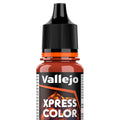 Peinture acrylique Vallejo Xpress Color - flacon 18 ml - Orange Martien - Martian Orange