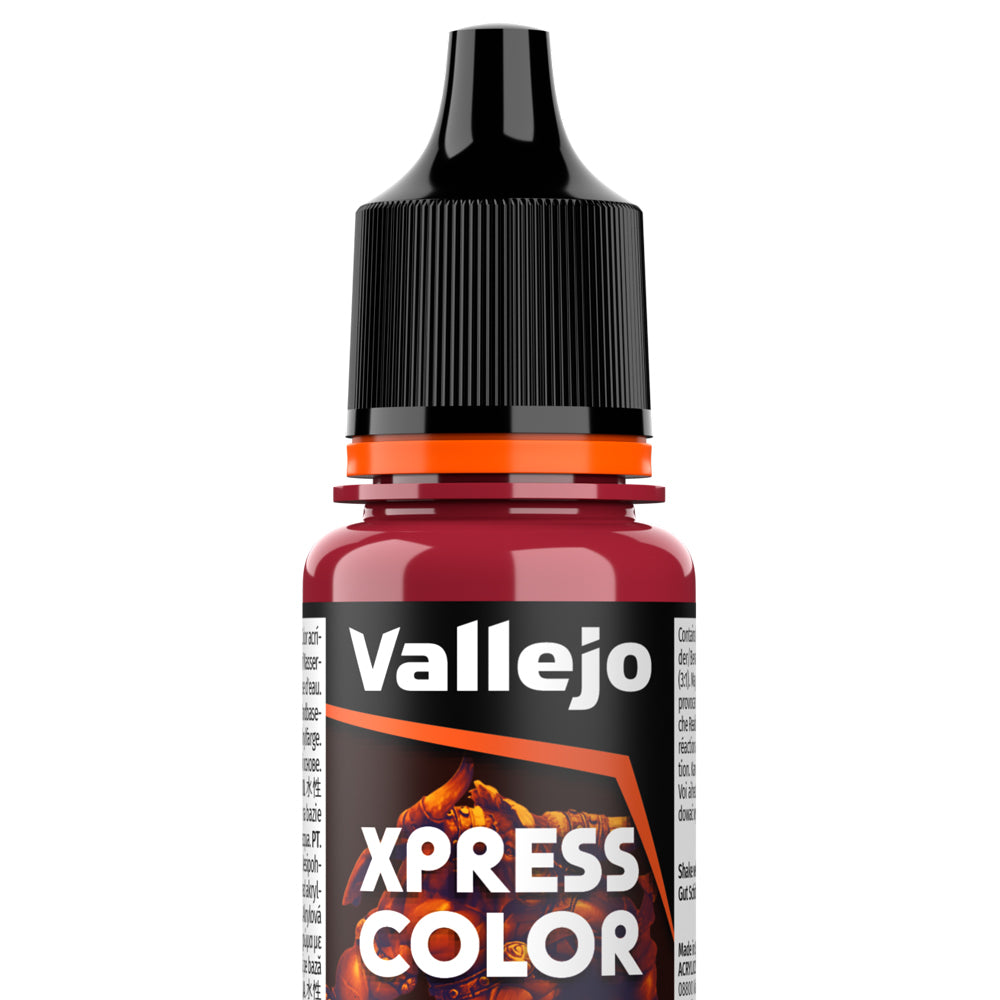 Peinture acrylique Vallejo Xpress Color - flacon 18 ml - Pourpre Cardinal - Cardinal Purple