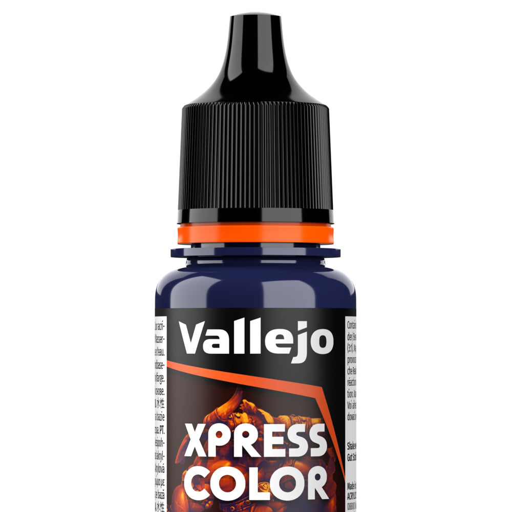 Peinture acrylique Vallejo Xpress Color - flacon 18 ml - Bleu Mystique - Mystic Blue