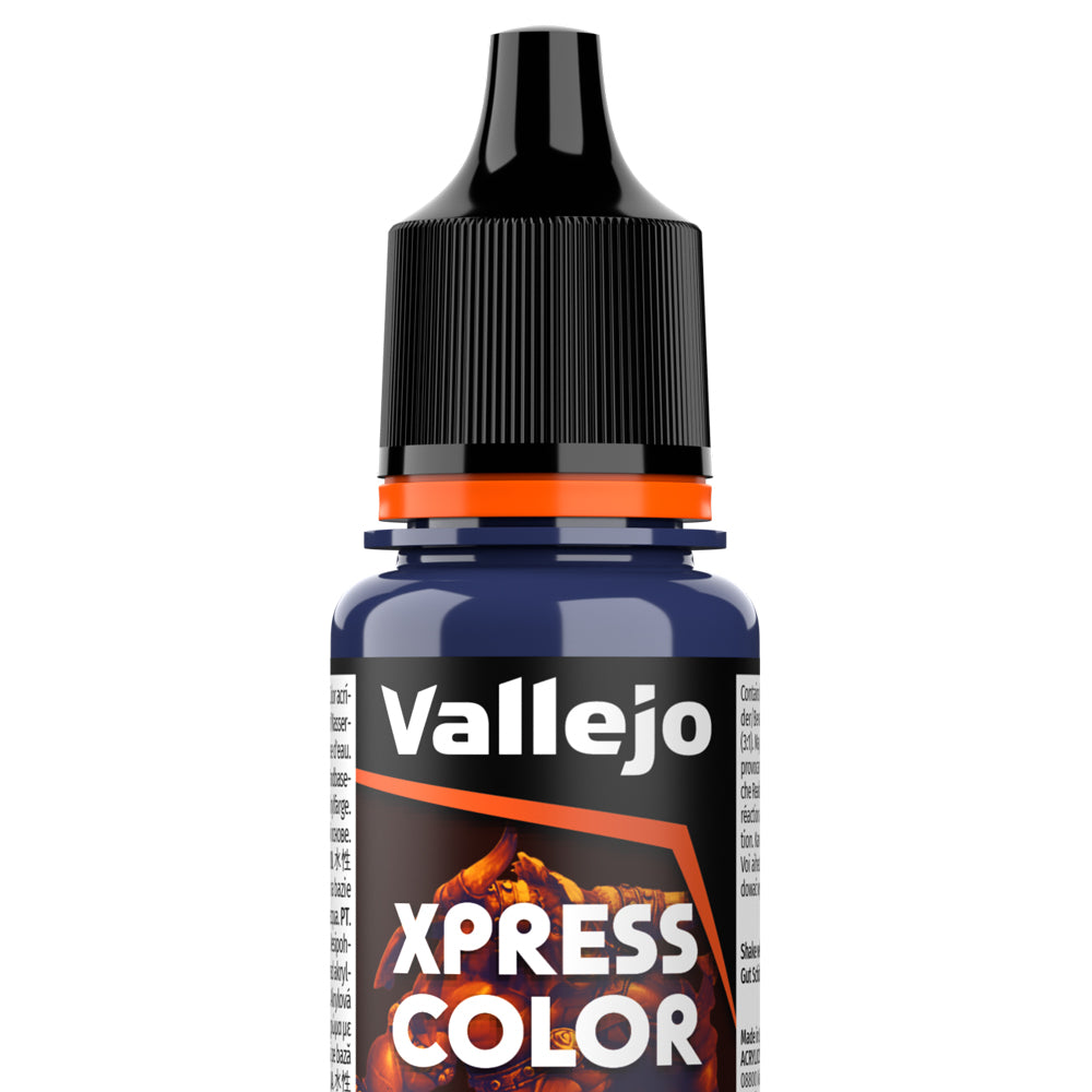Peinture acrylique Vallejo Xpress Color - flacon 18 ml - Bleu Tempête - Storm Blue