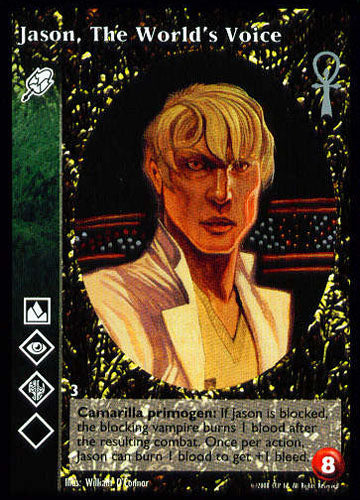 Jason, The World's Voice [BSC set] - VTES CCG