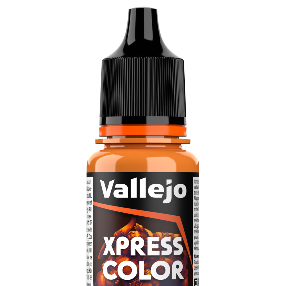 Peinture acrylique Vallejo Xpress Color - flacon 18 ml - Xpress Color Intense - Jaune Cuirassé - Dreadnought Yellow