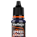 Peinture acrylique Vallejo Xpress Color - flacon 18 ml - Xpress Color Intense - Bleu Héritage - Legacy Blue