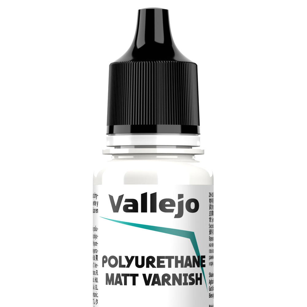 Auxiliaire peinture Vallejo Game Color - flacon 18 ml - Vernis Polyuréthane Mat - Polyurethane Matt Varnish