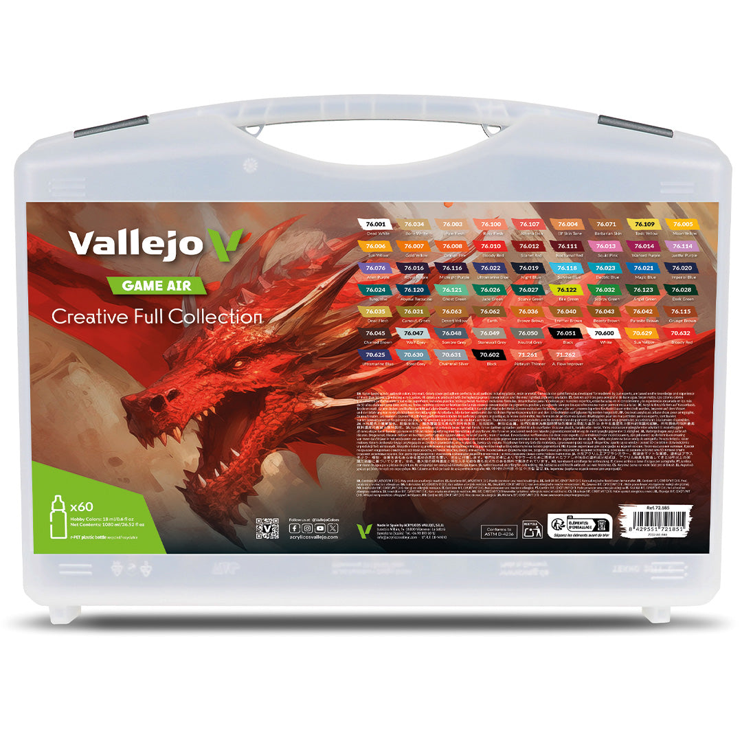 Vallejo - Mallette 60 teintes Game Air