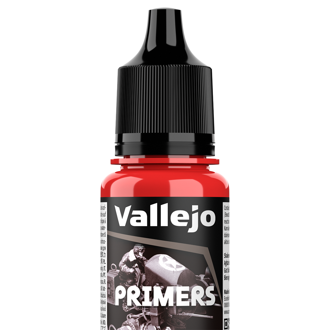 Apprêt Prince August Surface Primer - flacon 18 ml - Base Rouge sang - Primer Bloody Red