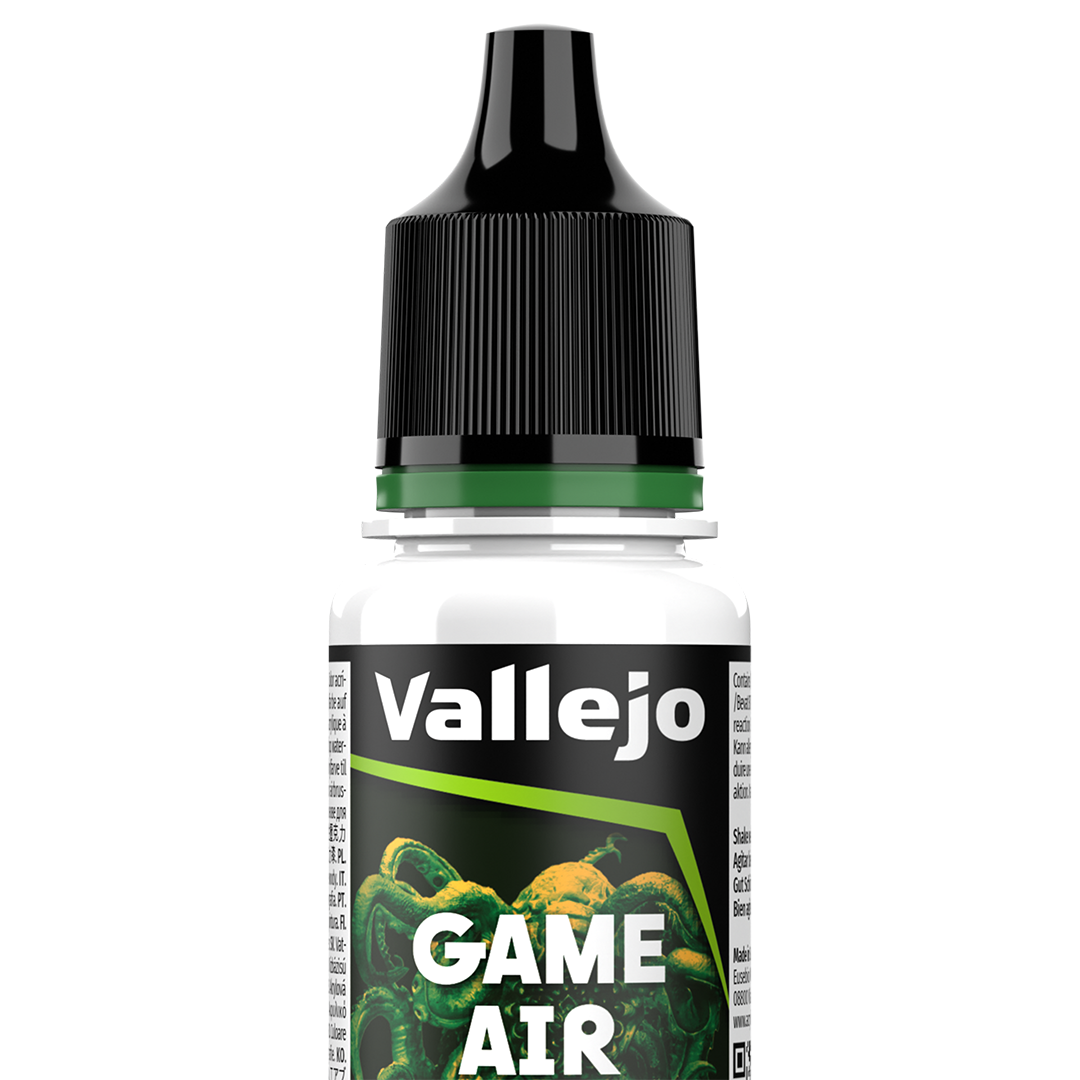 Peinture acrylique Prince August Game Air - flacon 18 ml - Blanc Squelette - Dead White