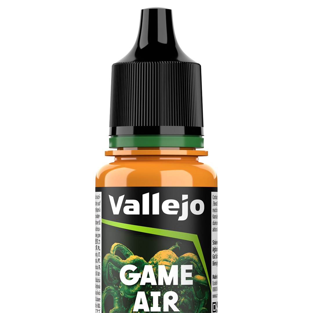 Peinture acrylique Prince August Game Air - flacon 18 ml - Jaune D'Or - Gold Yellow