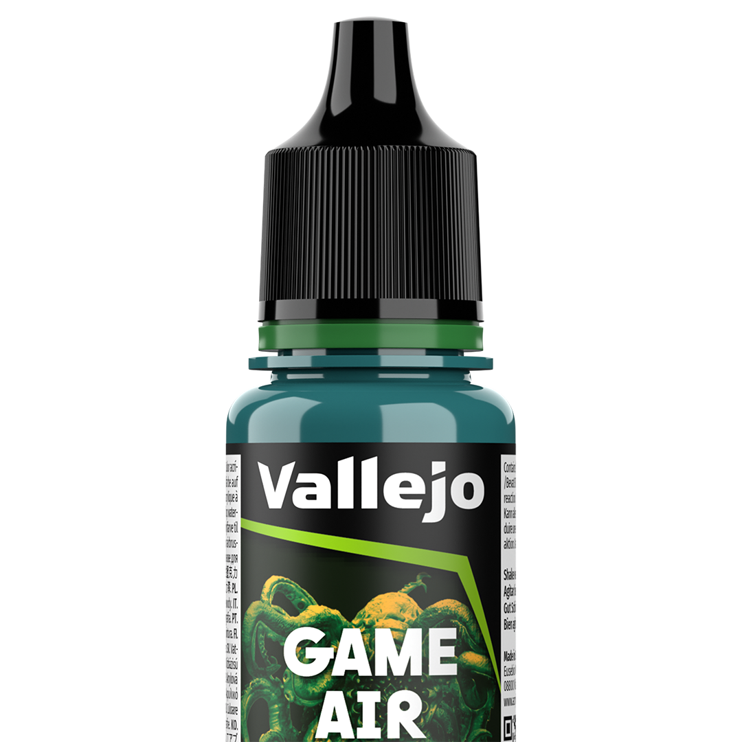 Peinture acrylique Prince August Game Air - flacon 18 ml - Turquoise - Turquoise
