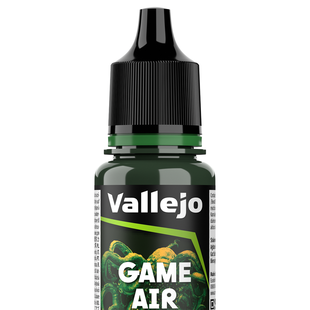 Peinture acrylique Prince August Game Air - flacon 18 ml - Vert Sombre -Dark Green