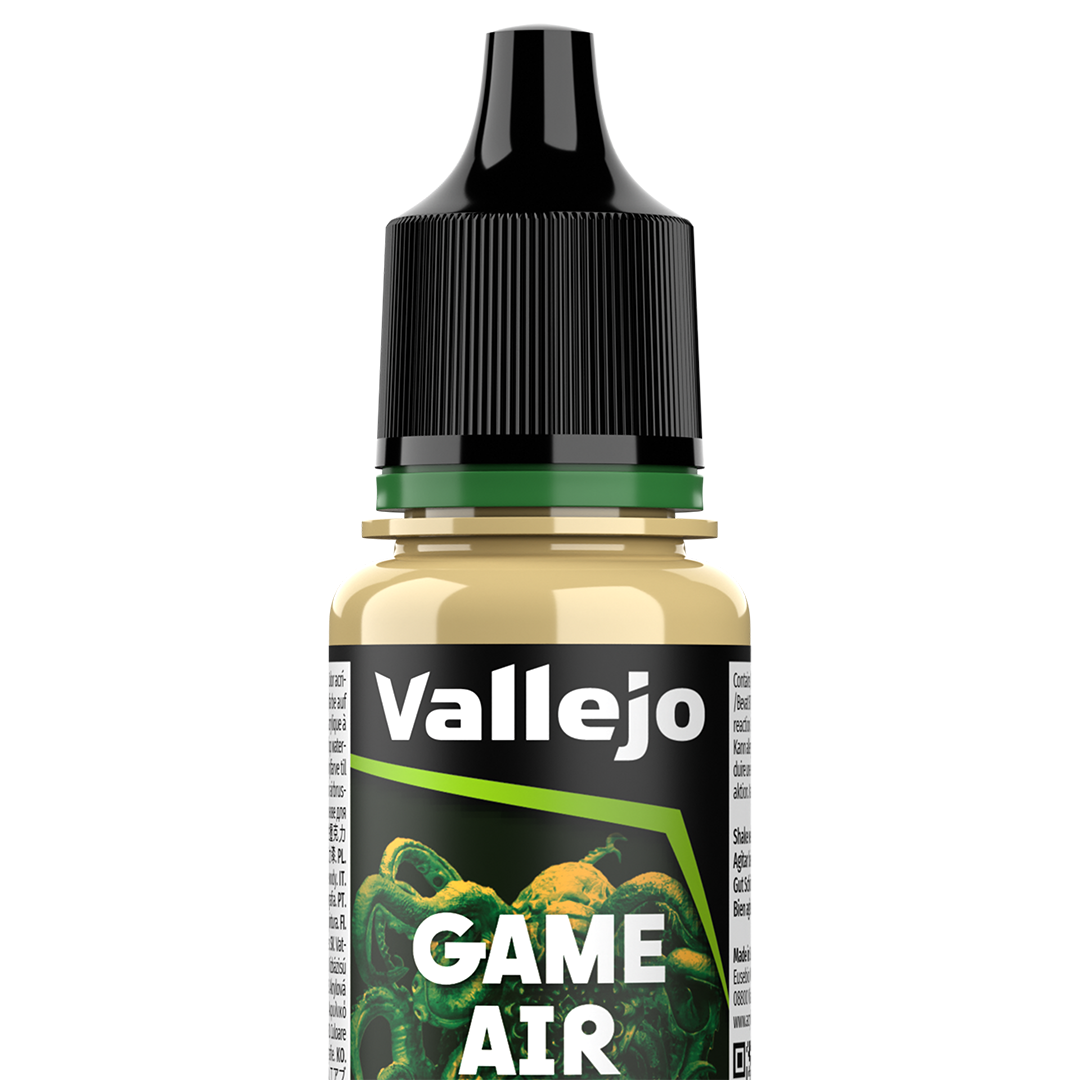 Peinture acrylique Prince August Game Air - flacon 18 ml - Ossement - Bone White