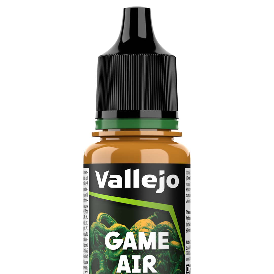 Peinture acrylique Prince August Game Air - flacon 18 ml - Chair Hâlée - Bronze Brown