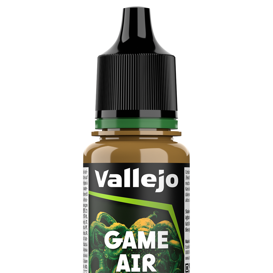 Peinture acrylique Prince August Game Air - flacon 18 ml - Cuir Cobra - Leather Brown
