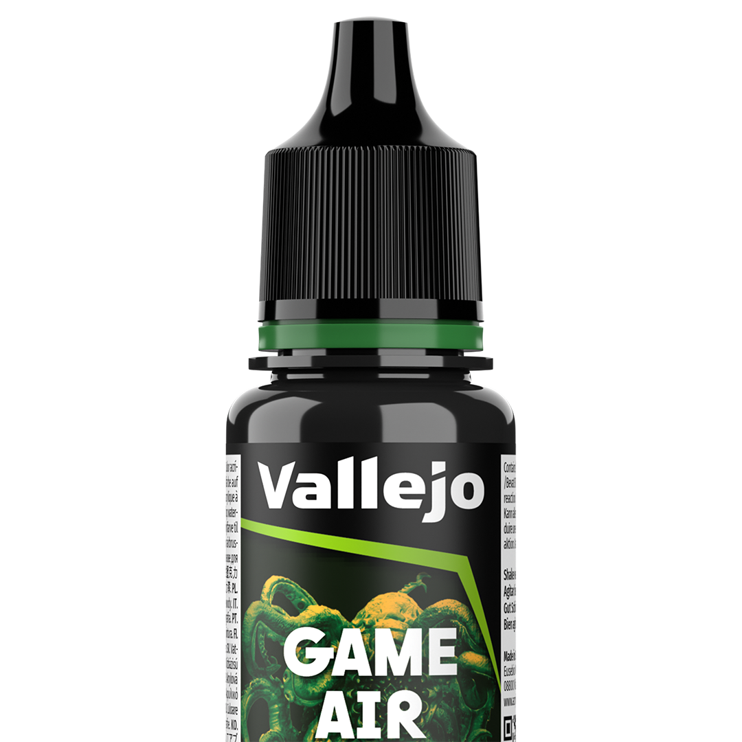 Peinture acrylique Prince August Game Air - flacon 18 ml - Noir Abîme - Black