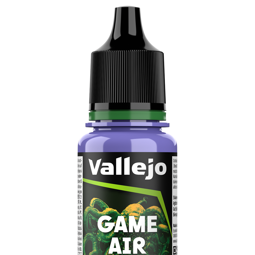 Peinture acrylique Prince August Game Air - flacon 18 ml - Pourpre Alien - Alien Purple