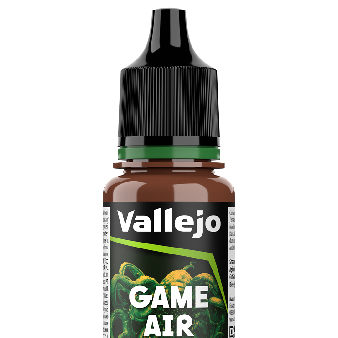 Peinture acrylique Prince August Game Air - flacon 18 ml - Brun Grunge - Grunge Brown