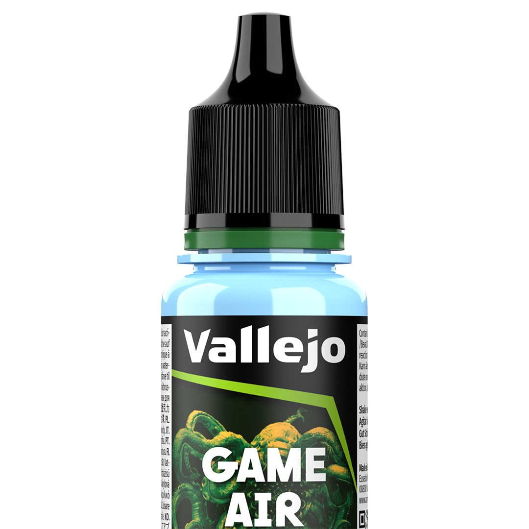 Peinture acrylique Prince August Game Air - flacon 18 ml - Bleu Aube - Sunrise Blue