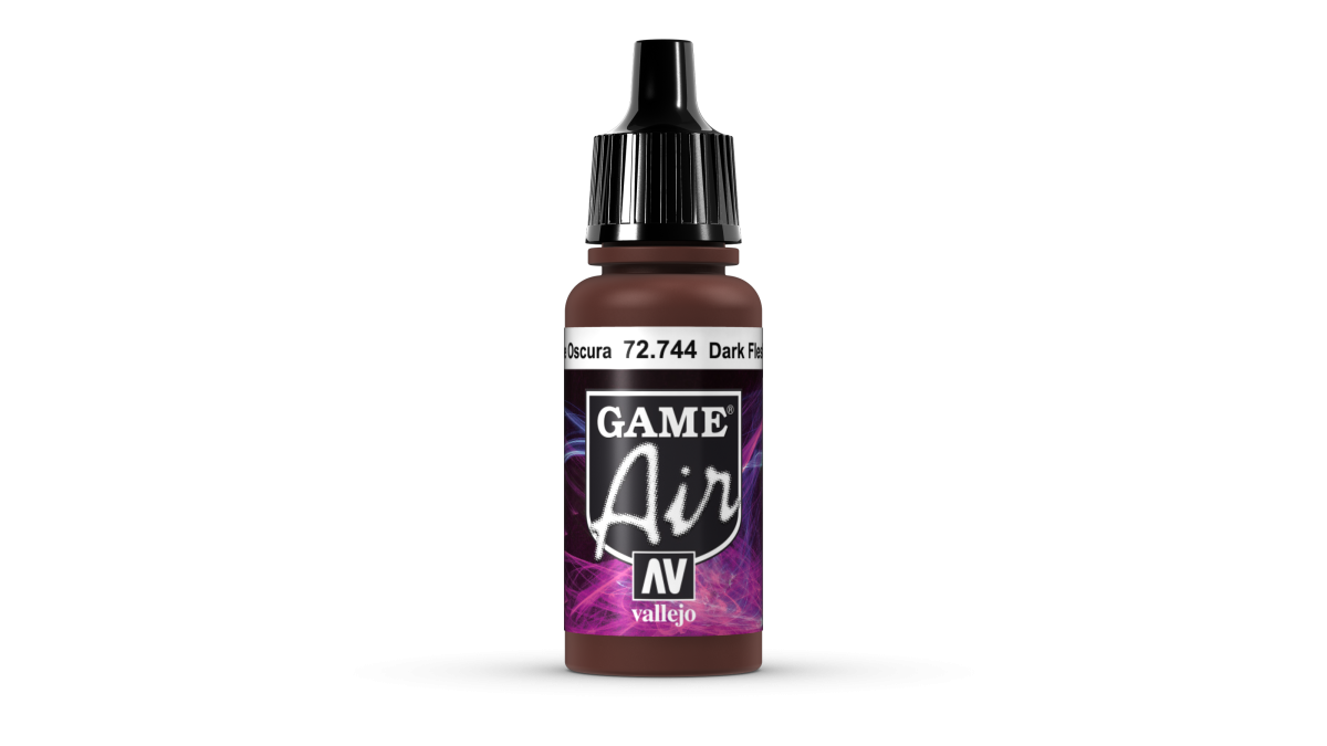Peinture acrylique Prince August Game Air - flacon 18 ml - Chair Sombre