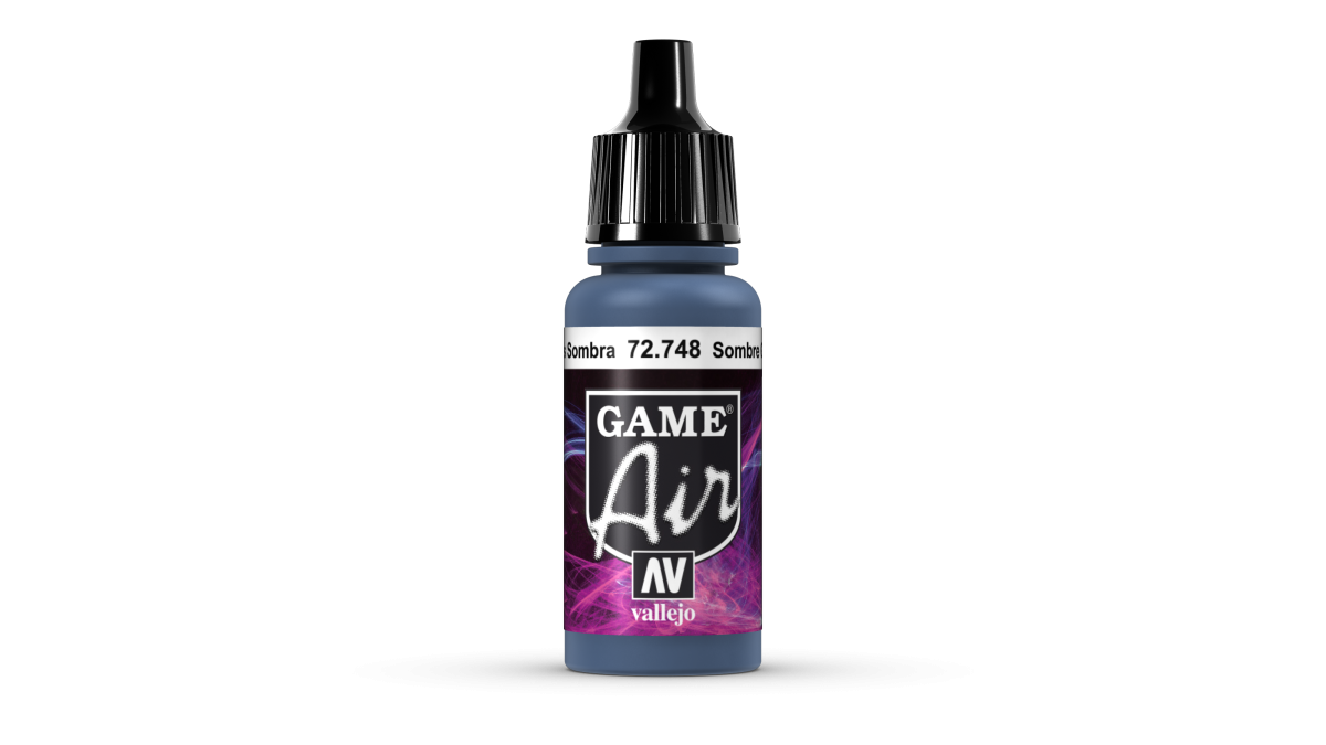 Peinture acrylique Prince August Game Air - flacon 18 ml - Gris Sombre
