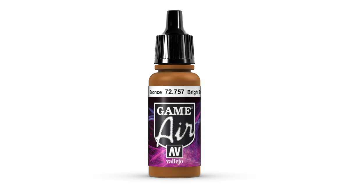 Peinture acrylique Prince August Game Air - flacon 18 ml - Bronze Clair