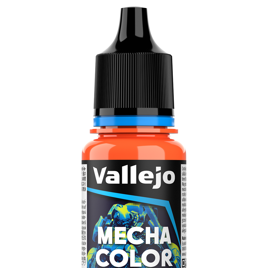 Peinture acrylique Prince August Mecha Color - flacon 18 ml - Orange