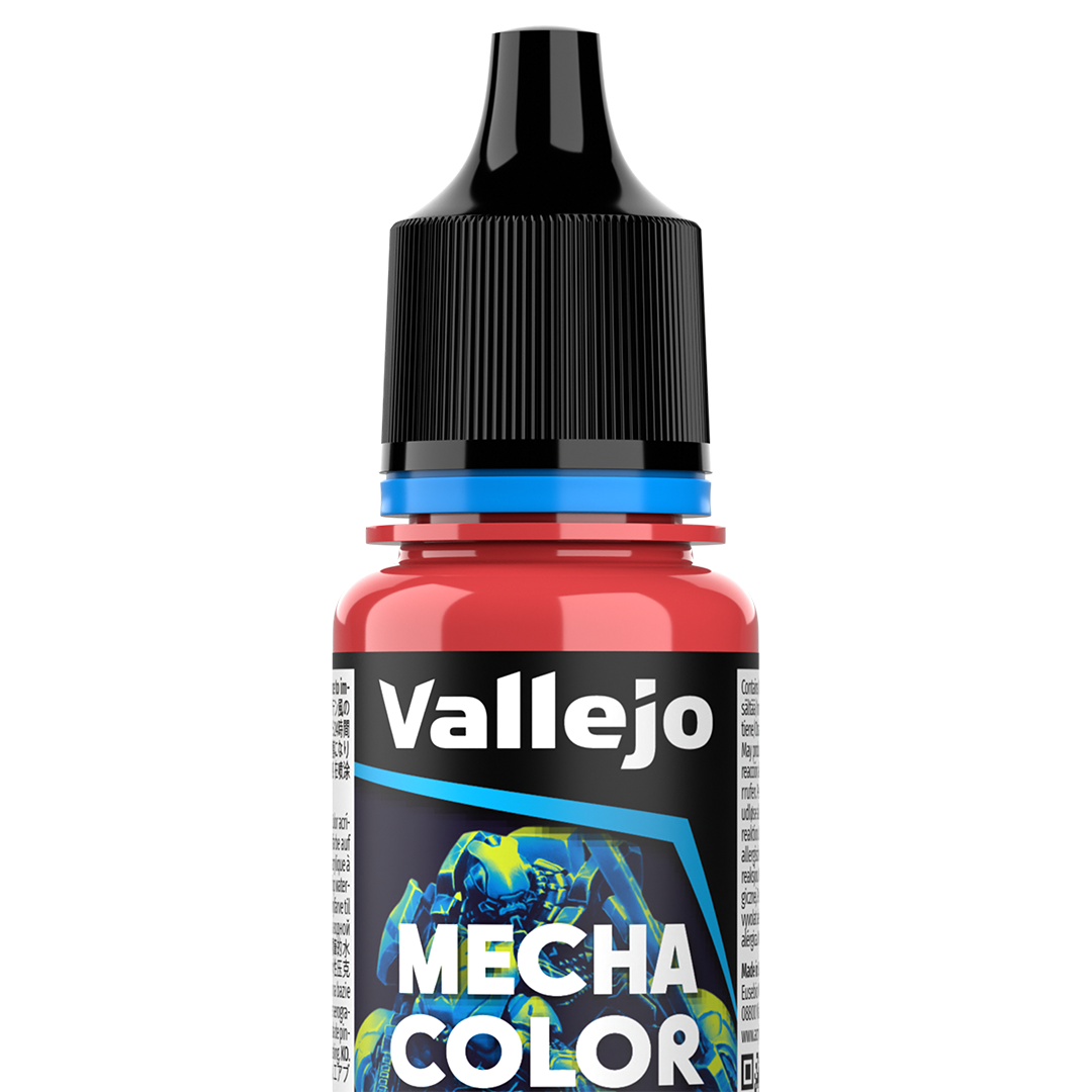 Peinture acrylique Prince August Mecha Color - flacon 18 ml - Rouge