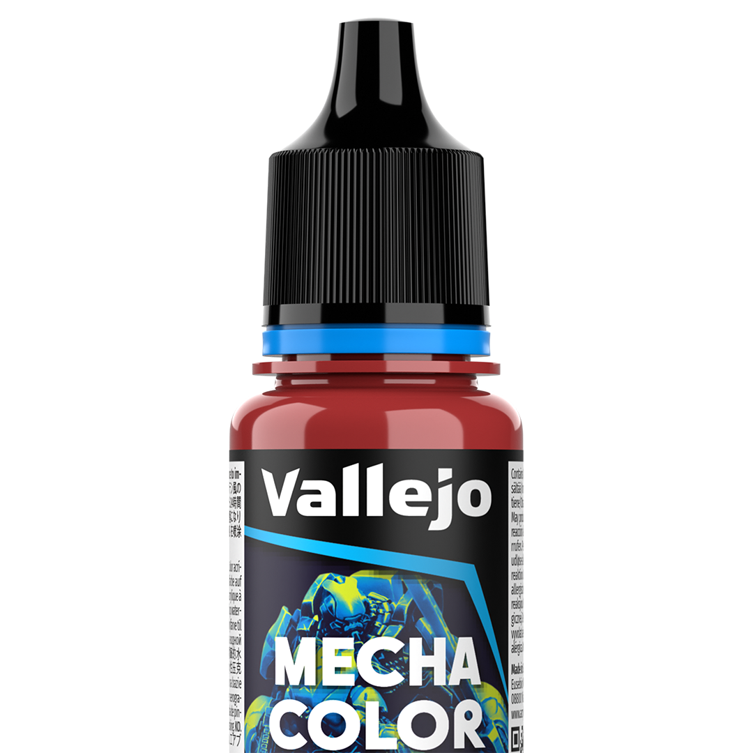 Peinture acrylique Prince August Mecha Color - flacon 18 ml - Rouge Foncé