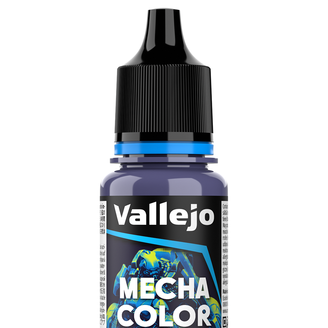Peinture acrylique Prince August Mecha Color - flacon 18 ml - Bleu Titan