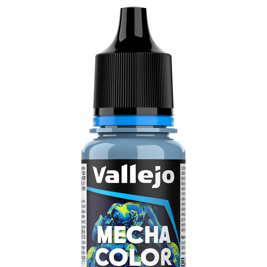 Peinture acrylique Prince August Mecha Color - flacon 18 ml - Bleu gris