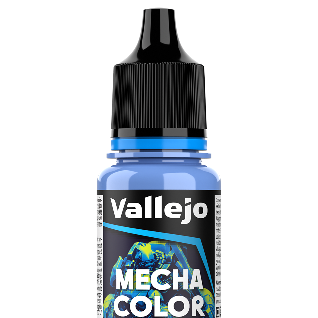 Peinture acrylique Prince August Mecha Color - flacon 18 ml - Bleu clair