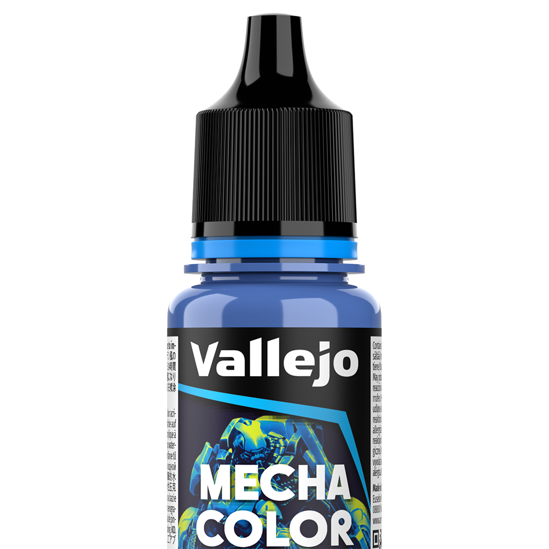 Peinture acrylique Prince August Mecha Color - flacon 18 ml - Bleu