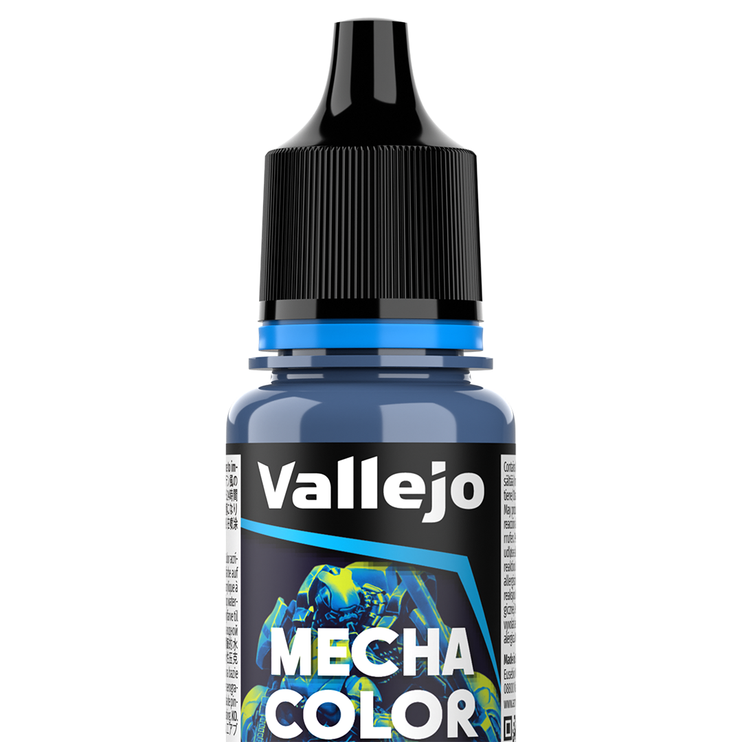 Peinture acrylique Prince August Mecha Color - flacon 18 ml - Bleu foncé