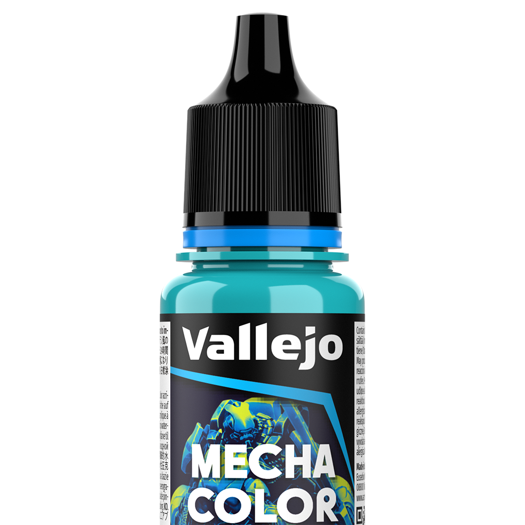 Peinture acrylique Prince August Mecha Color - flacon 18 ml - Turquoise