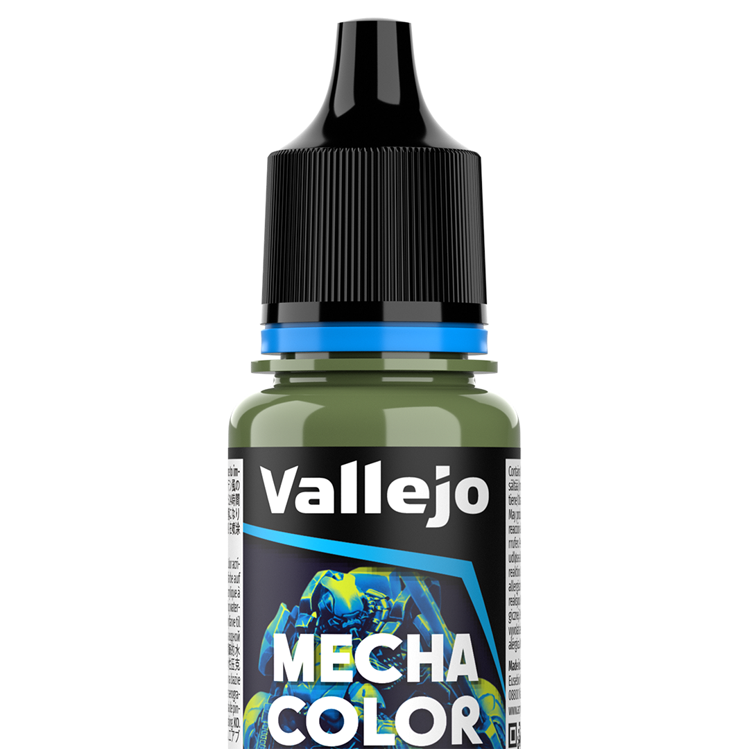 Peinture acrylique Prince August Mecha Color - flacon 18 ml - Vert olive
