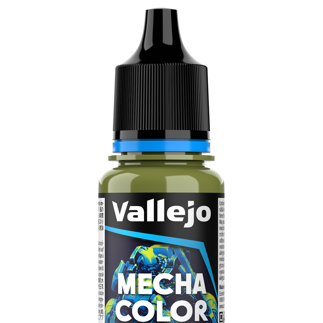 Peinture acrylique Prince August Mecha Color - flacon 18 ml - Vert profond
