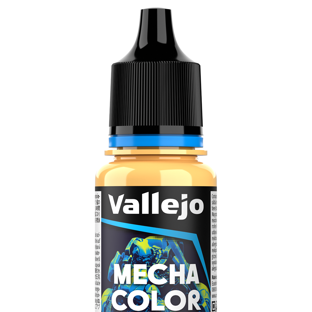Peinture acrylique Prince August Mecha Color - flacon 18 ml - Jaune sable