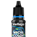 Peinture acrylique Prince August Mecha Color - flacon 18 ml - Noir pur