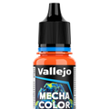 Peinture acrylique Prince August Mecha Color - flacon 18 ml - Orange fluorescent