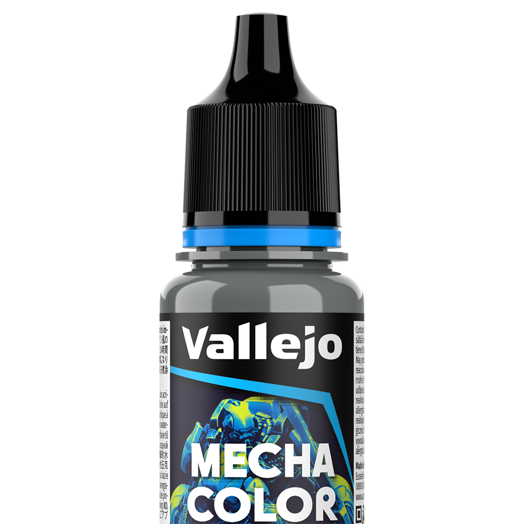 Peinture acrylique Prince August Mecha Color - flacon 18 ml - Gunmetal