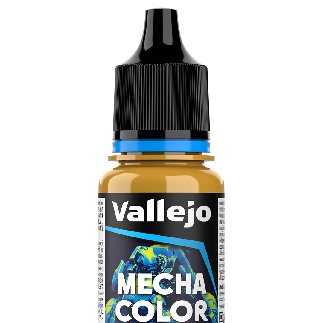 Peinture acrylique Prince August Mecha Color - flacon 18 ml - Or
